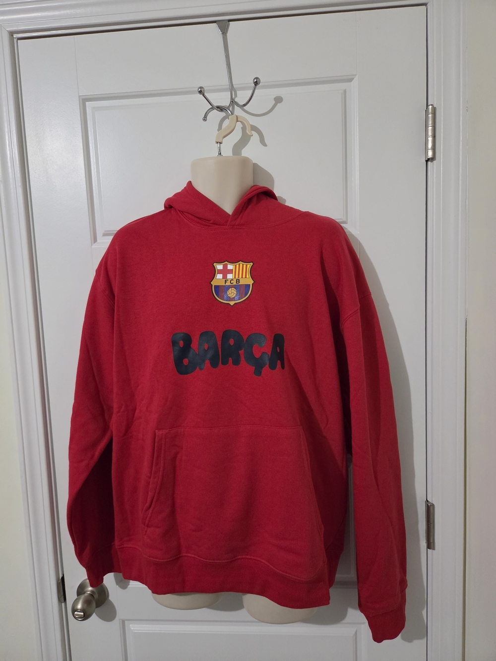 Men's FC Barcelona Barca Hoodie NWT